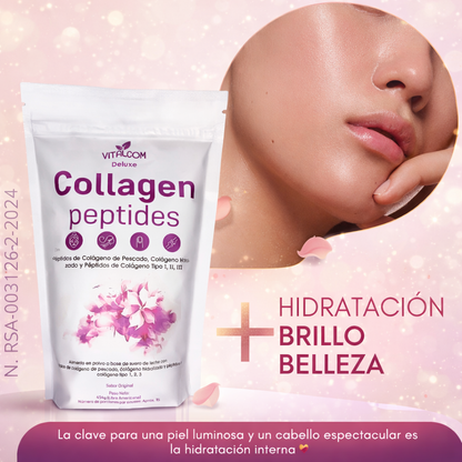 Deluxe Collagen Peptides | Belleza, firmeza y bienestar que se sienten desde adentro