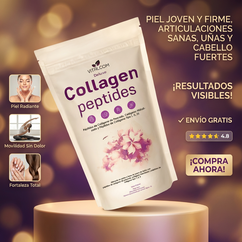 Deluxe Collagen Peptides | Belleza, firmeza y bienestar que se sienten desde adentro